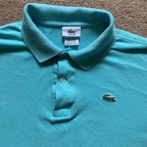 Men’s Lacoste blue polo